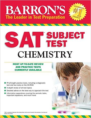Barron's SAT Subject Test Chemistry, 13th Edition