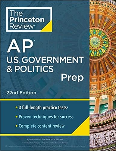 Princeton Review AP US Government and Politics Prep 2024